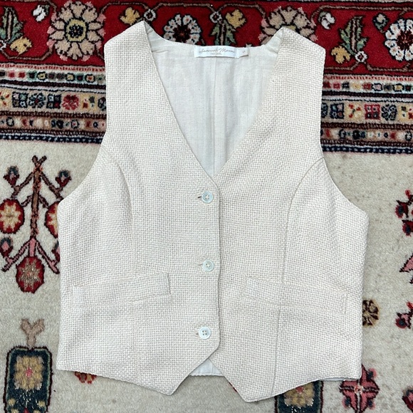 Savannah Morrow Kate Vest - Woven Peace Silk - Small & Medium Available - Picture 14 of 17